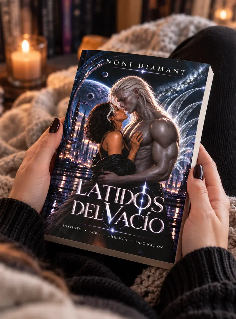 Edición en papel de Latidos del Vacío, de Noni Diamant